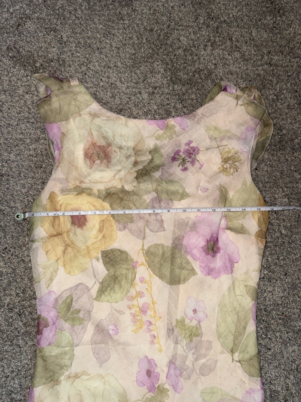 Vintage La Belle Floral Dress - Picture 5 of 6